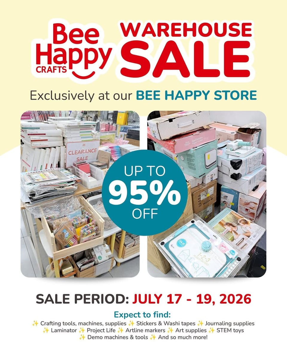 bee happy crafts warehouse sale